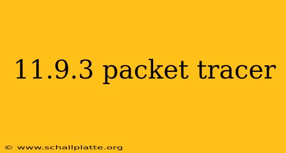 11.9.3 packet tracer