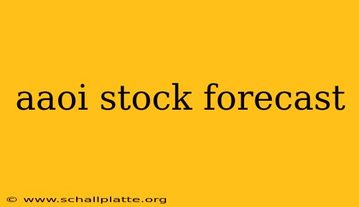 aaoi stock forecast