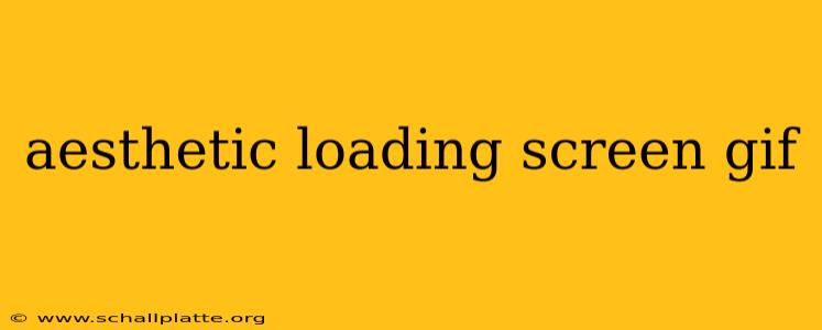 aesthetic loading screen gif