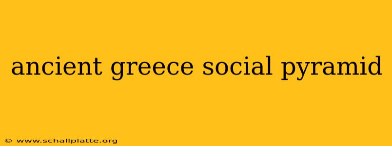 ancient greece social pyramid