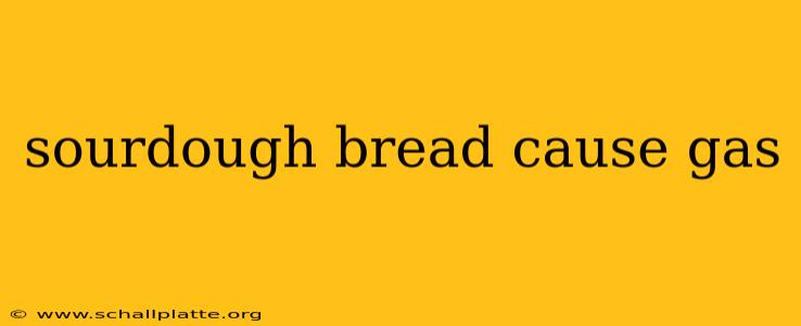 sourdough bread cause gas